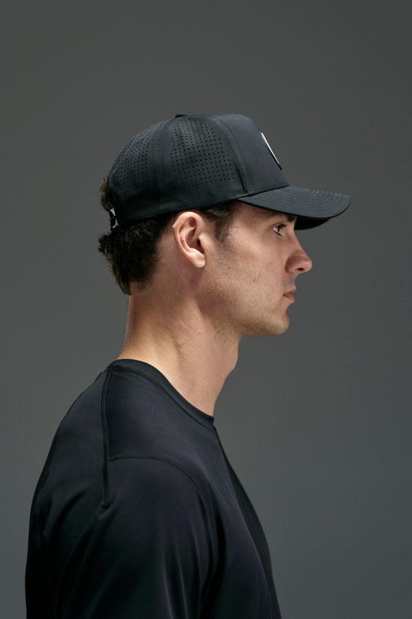 WearEver Active Cap in black, alternate view