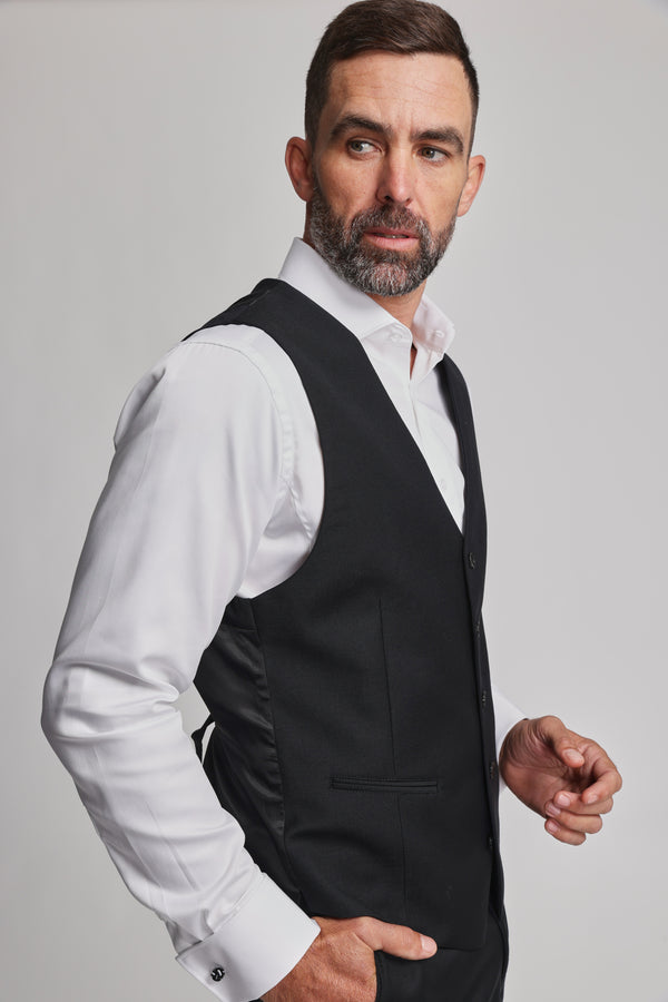 Barkers Mayfair ZQrx Waistcoat in black, additional view