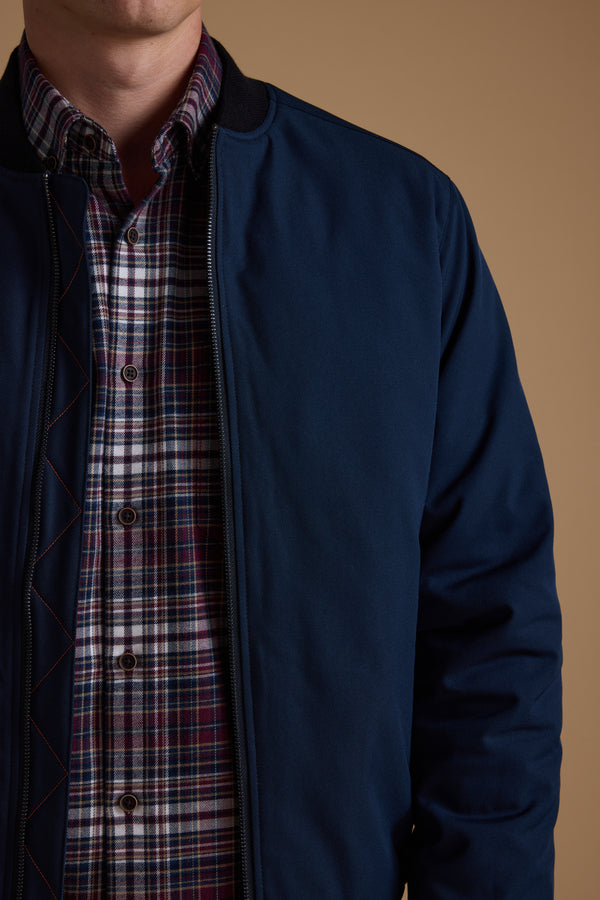 Barkers Dunhill Bomber in navy, additional view