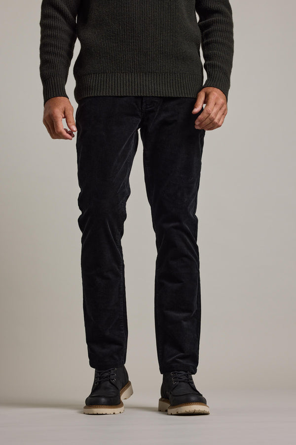 Barkers Langford 5-Pkt Cord Pants in black, straight fit, additional view