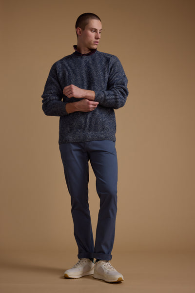 Barkers Beckett 5-Pocket Pant in steel blue