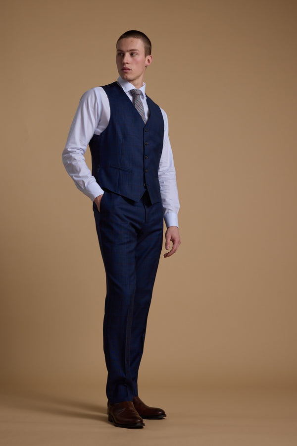 Grafton Check Waistcoat