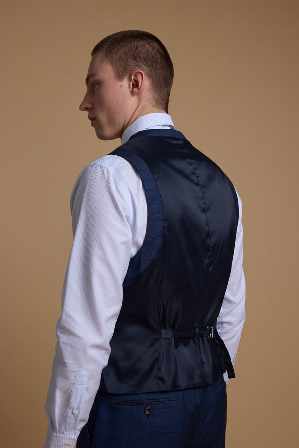 Grafton Check Waistcoat