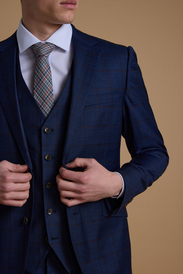 Grafton Check Waistcoat