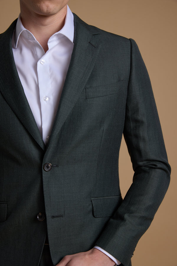 Barkers Faulkner Texture Suit Jacket in green, additional view