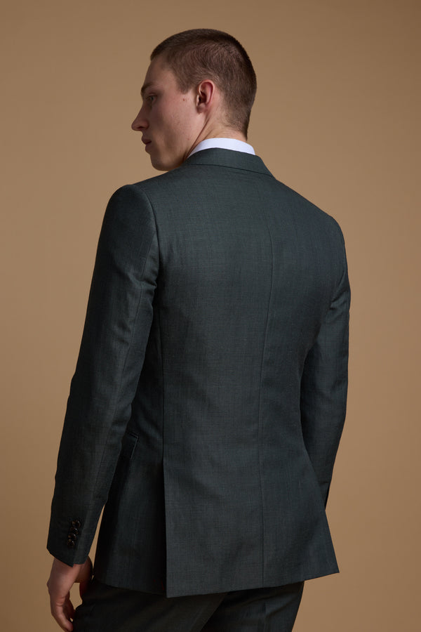 Barkers Faulkner Texture Suit Jacket in green, additional view