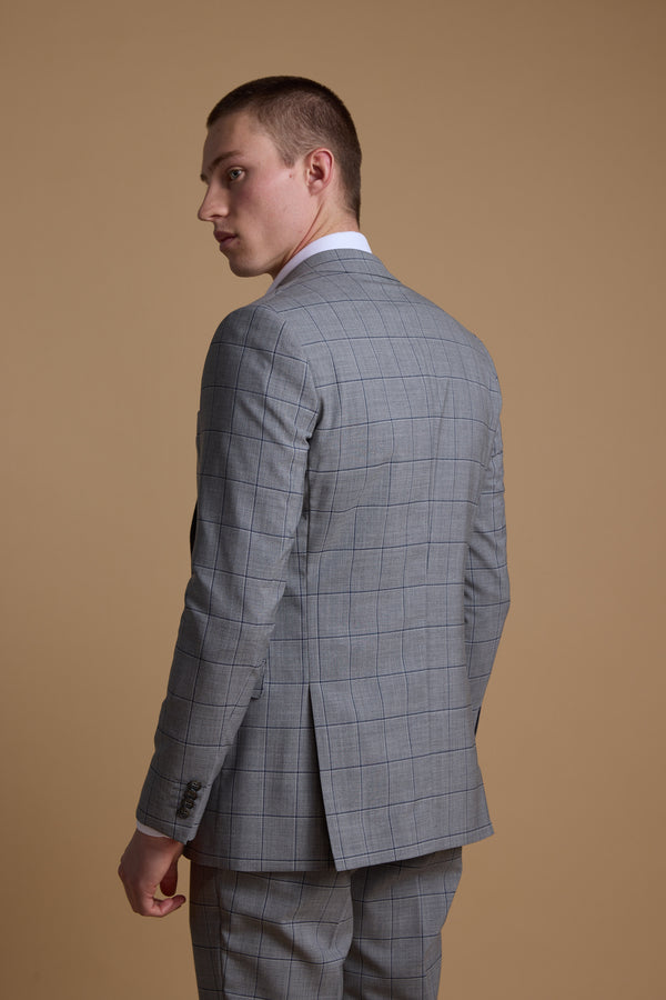 Alfred Check Suit Jacket