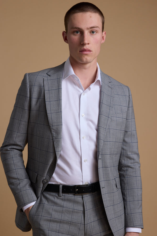 Alfred Check Suit Jacket