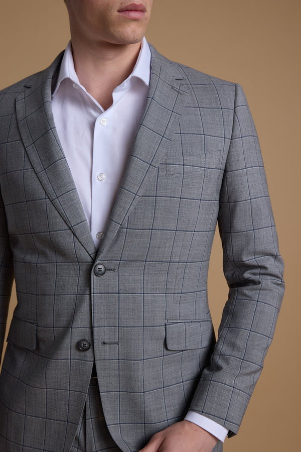 Alfred Check Suit Jacket