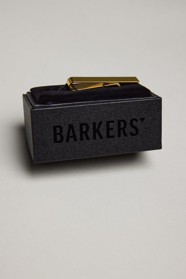 Barkers The Hero Tie Clip in gold
