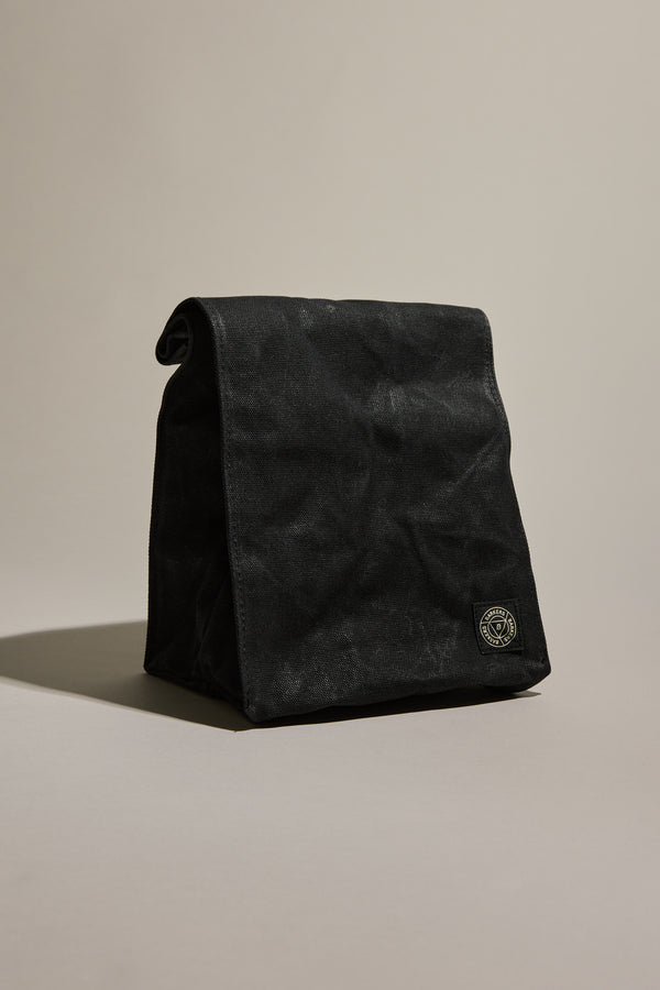 Barkers Waxed Lunch Bag in black