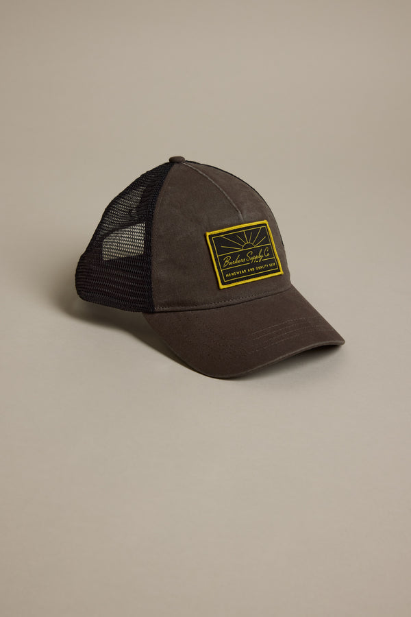 Barkers Supply Co. Trucker in charcoal