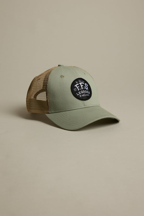 Legasea FFS Trucker Cap in sage, alternate view