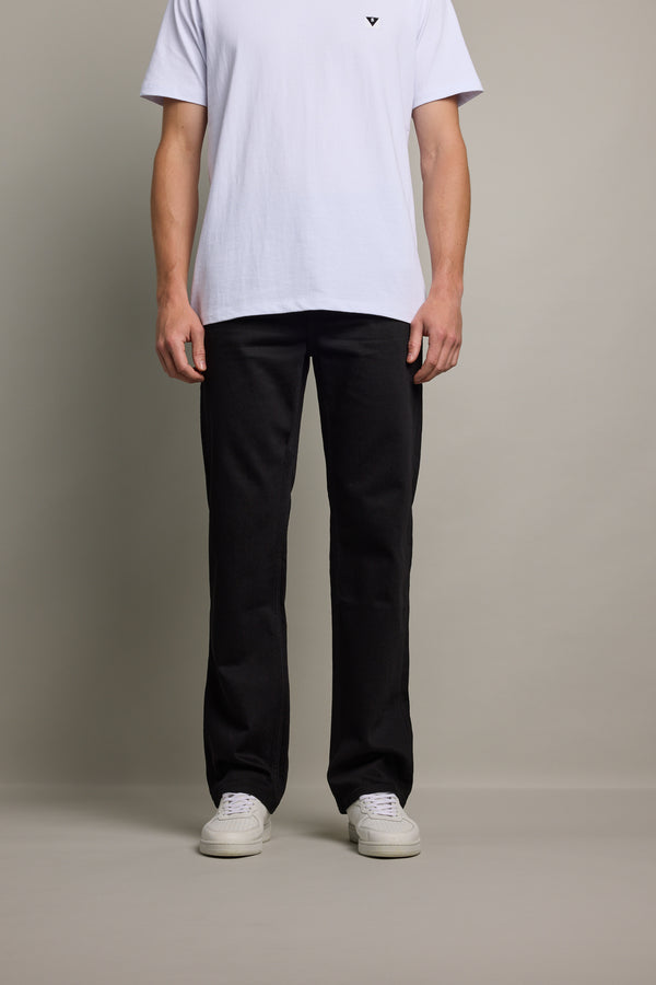 Barkers Drifter Denim Relax Jean in black, loose fit