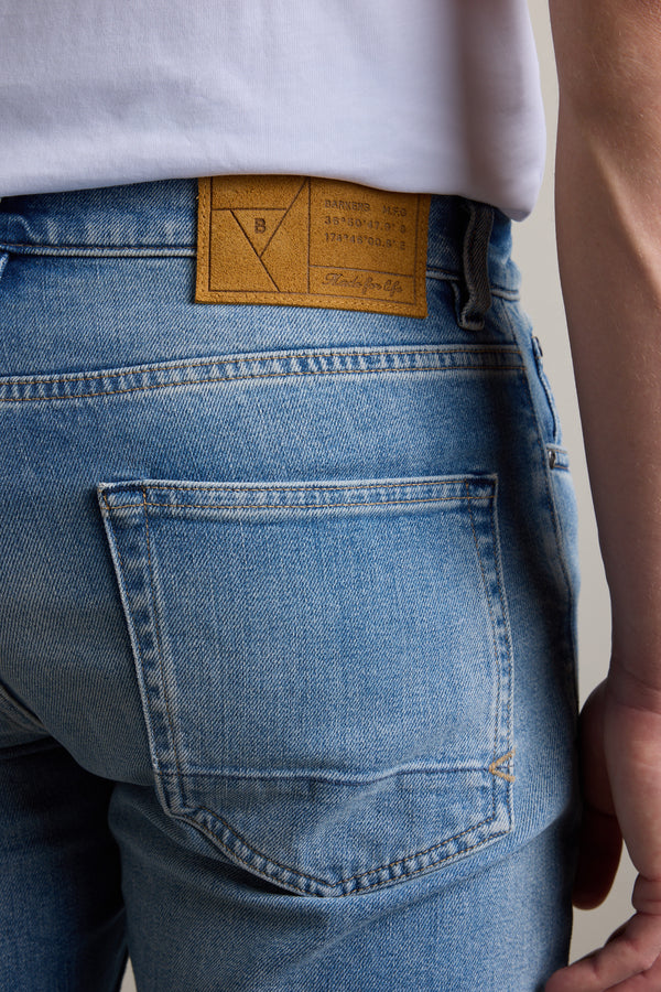 Barkers Nomad Denim Taper Jean in vintage, slim fit, additional view
