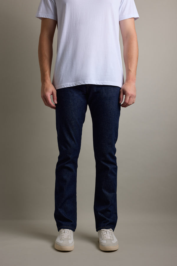 Barkers Wanderer Denim Straight Jean in rinsewash