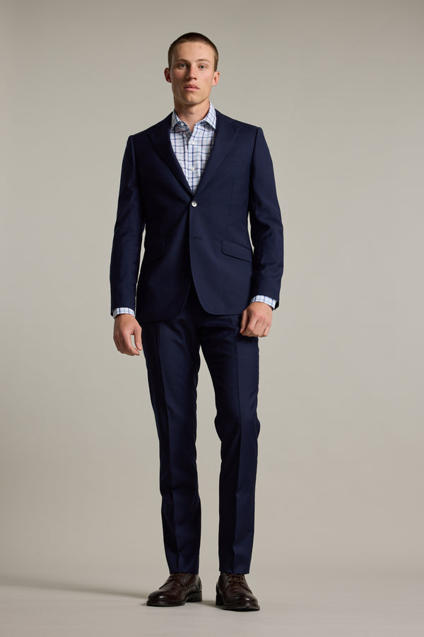 Barkers Wesley Check Business Shirt in light blue, classic fit, additional view