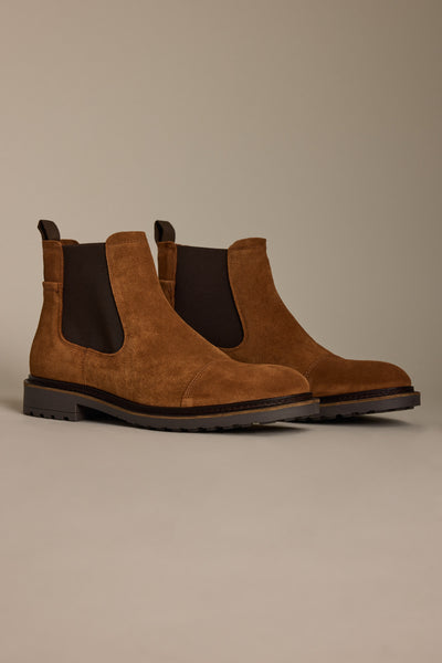 Barkers James Chelsea Boot in camel