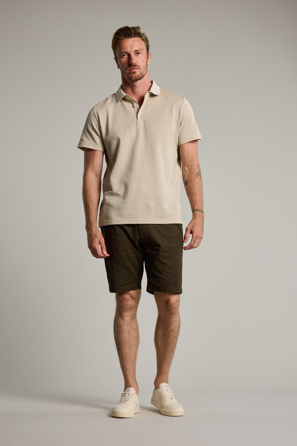 Barkers Braddock Walk Short in khaki