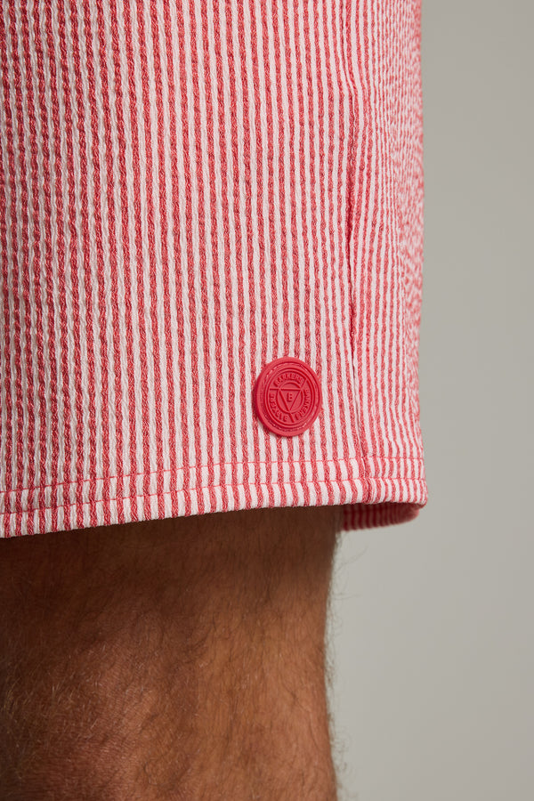 Barkers Dehaven Stripe Volley in red, additional view