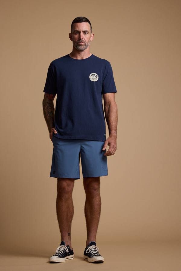 Legasea Weekend Short in teal, additional view