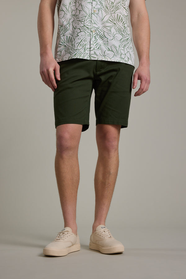 Barkers Braddock Walk Short in olive, alternate view