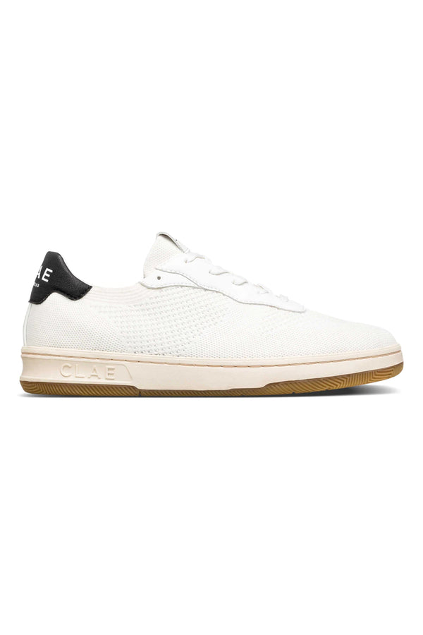 Clae - Malone Knit in white/black, alternate view