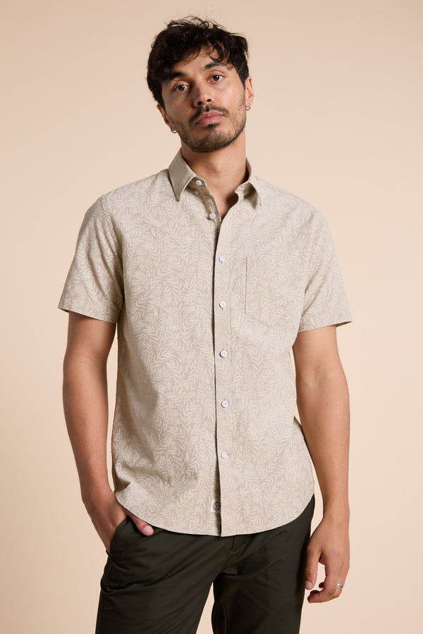 Barkers Ballenton Print Shirt in natural, additional view