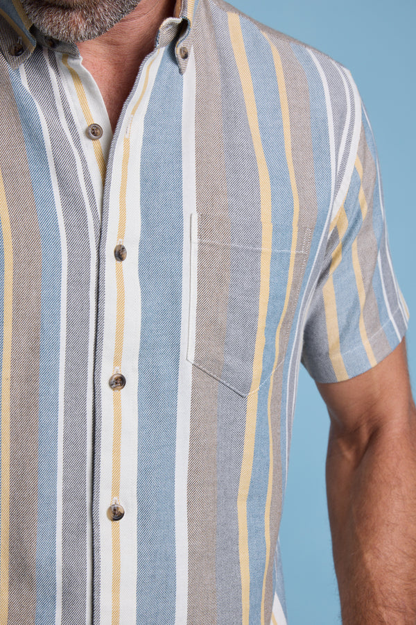 Barkers Reagen Stripe Shirt, alternate view