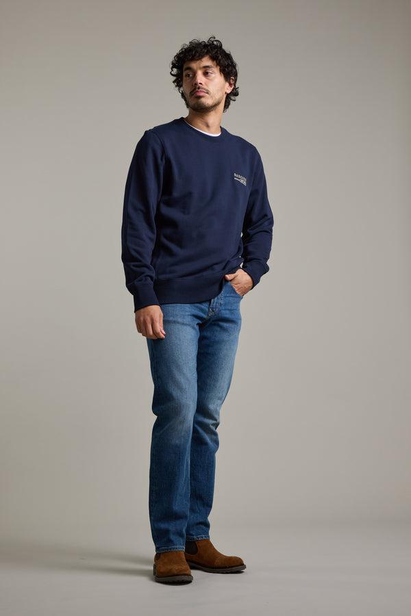 Barkers Regatta Crew in navy, relaxed fit, additional view