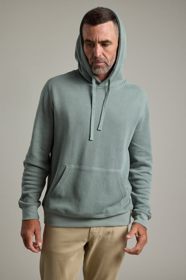 Barkers Inlet Hoody in sage, alternate view