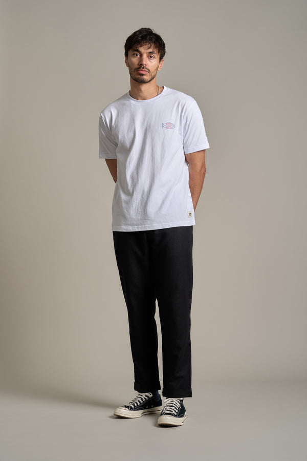 LegaSea Let Them Grow Print Tee in white, regular fit, alternate view