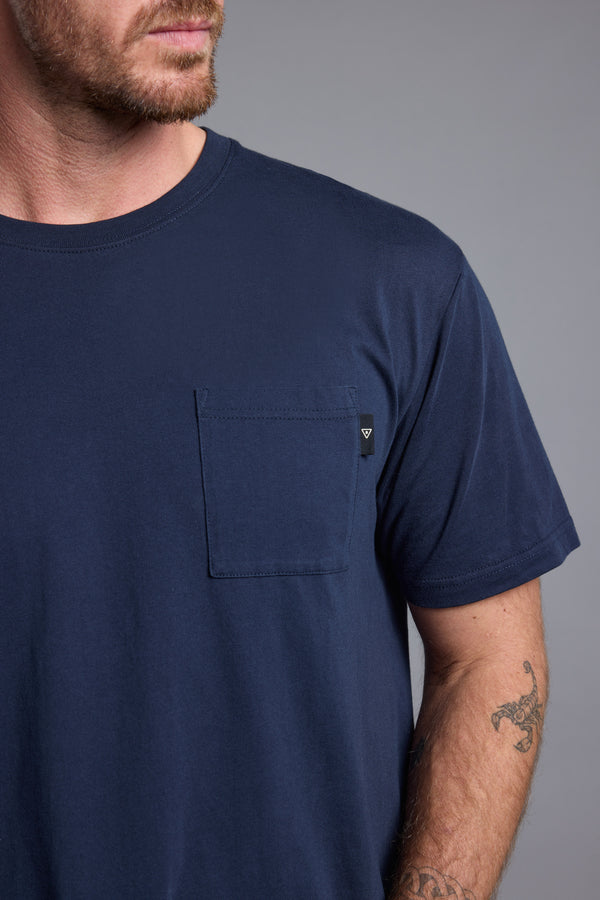 Barkers Summer Soul Sessions Print Tee in navy, regular fit, additional view