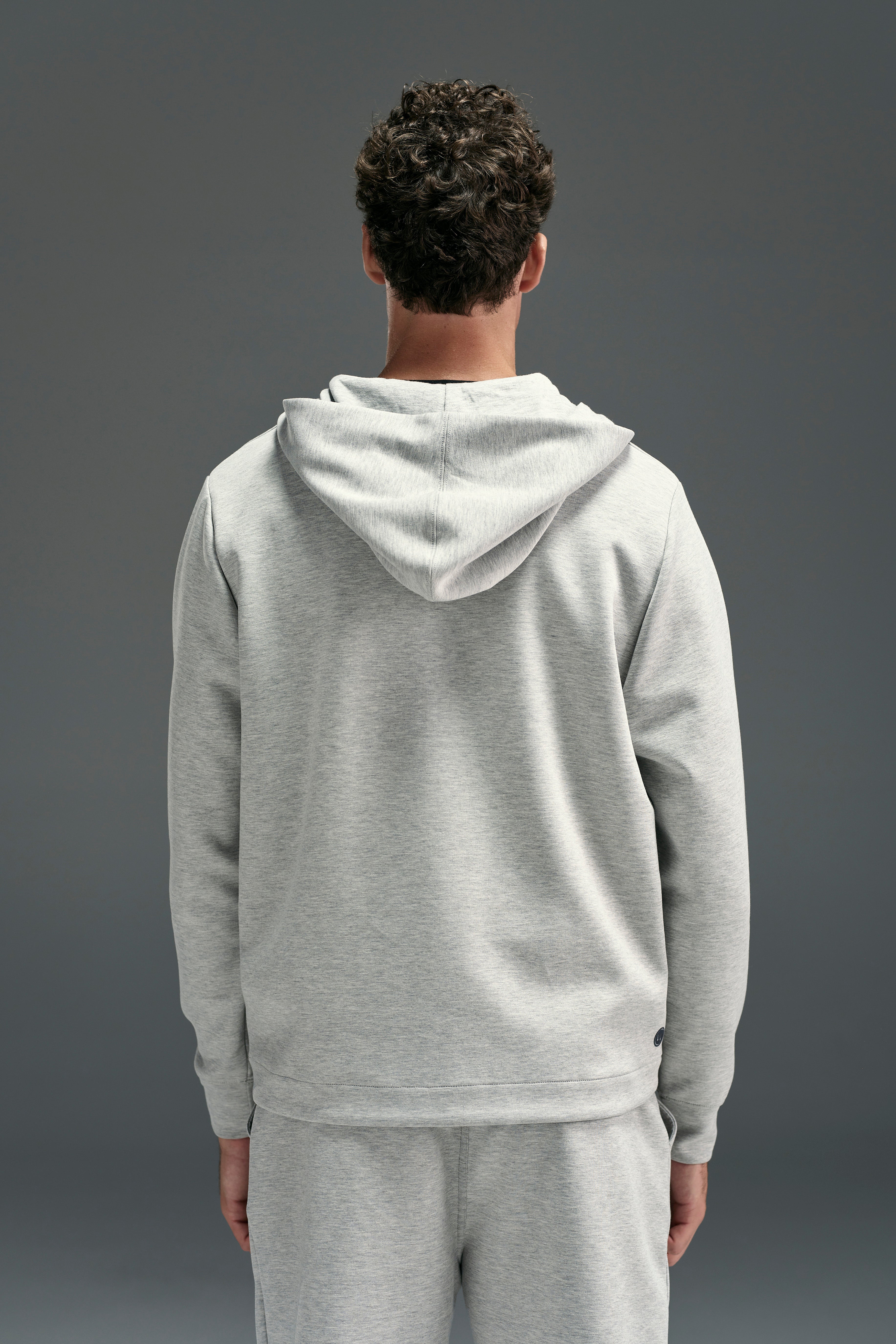 WearEver Altitude Hoody in grey marl, additional view