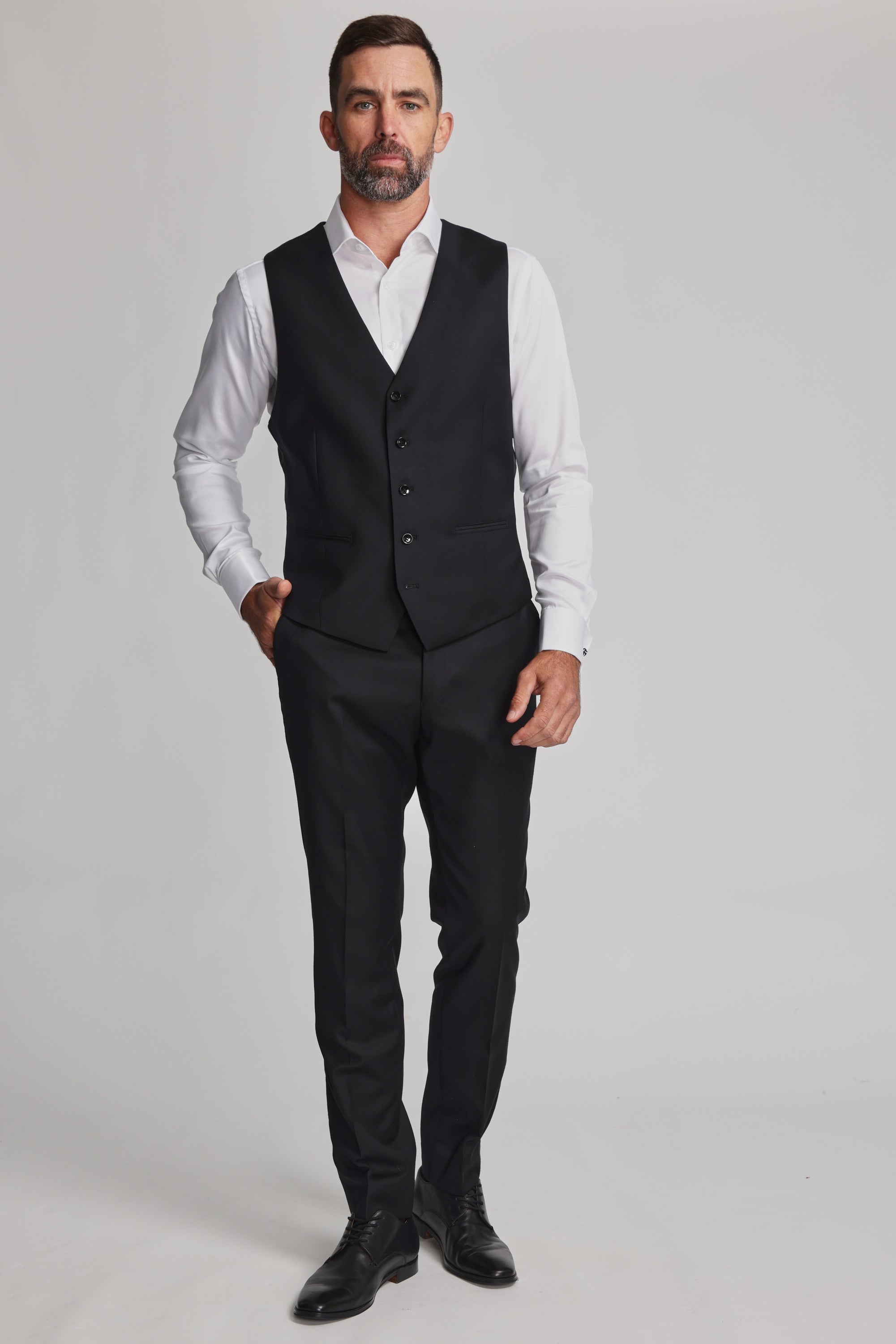 Barkers Mayfair ZQrx Waistcoat in black