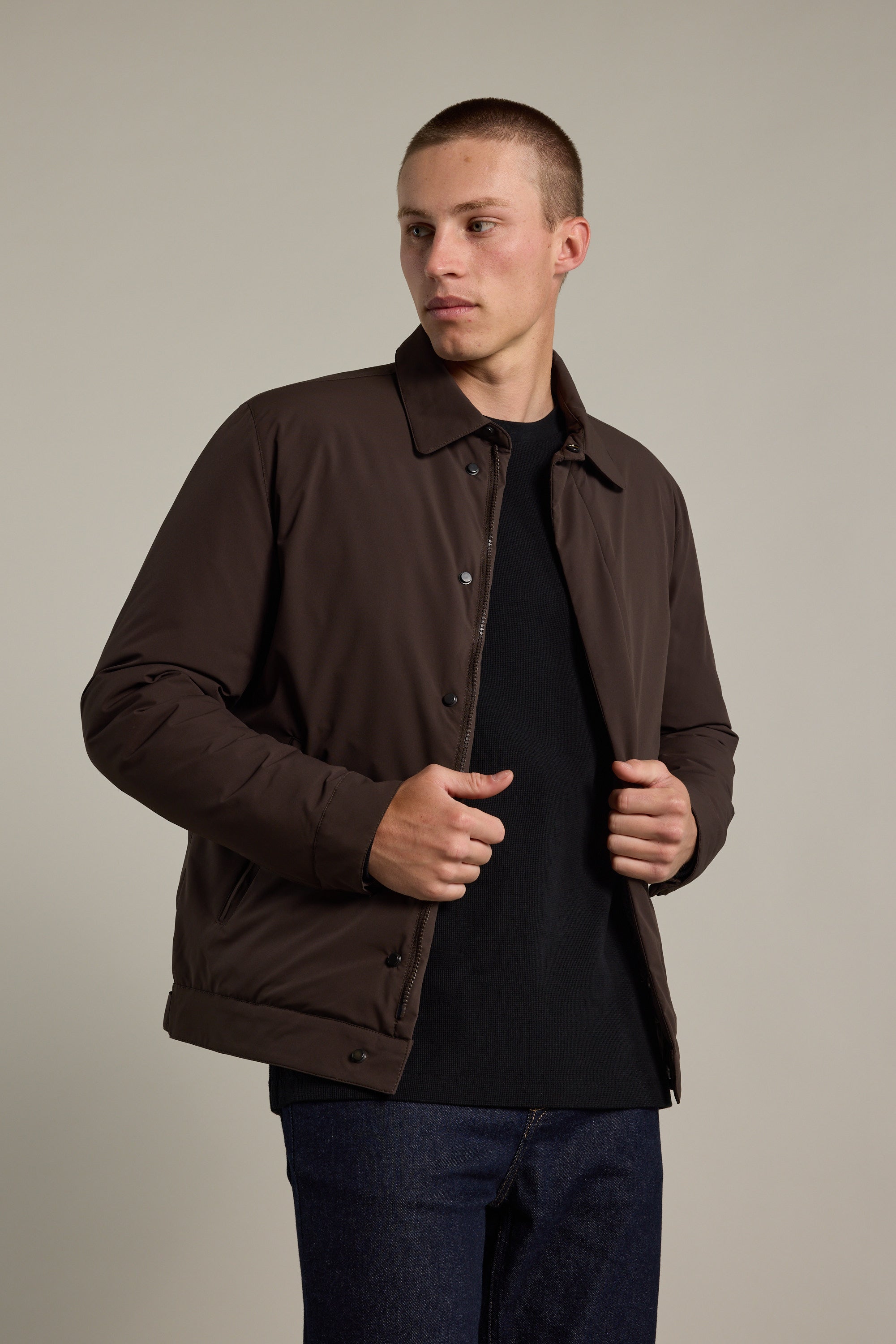 Barkers Chadwell Jacket in brown, additional view