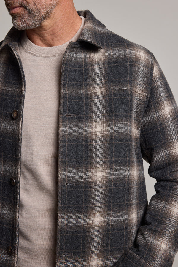 Barkers Fenton Check Jacket in brown check, additional view