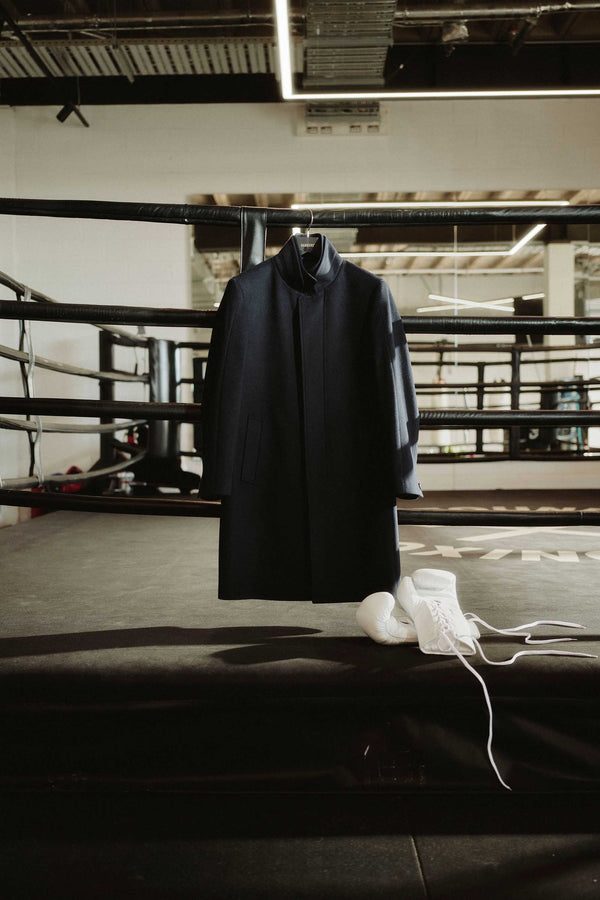 Other Joseph Parker Coat in navy, wool, alternate view