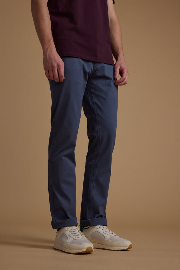 Barkers Beckett  5-Pocket Pant in steel blue, additional view
