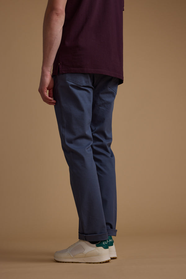 Barkers Beckett  5-Pocket Pant in steel blue, additional view