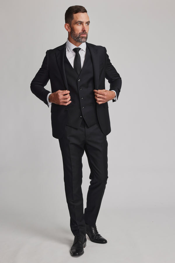 Barkers Mayfair ZQrx Waistcoat in black, additional view