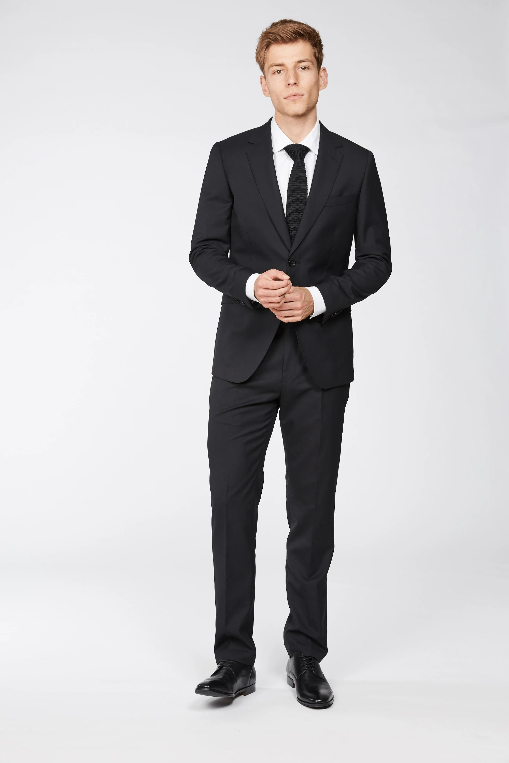 Barkers Bayswater Jacket in black, wool, additional view