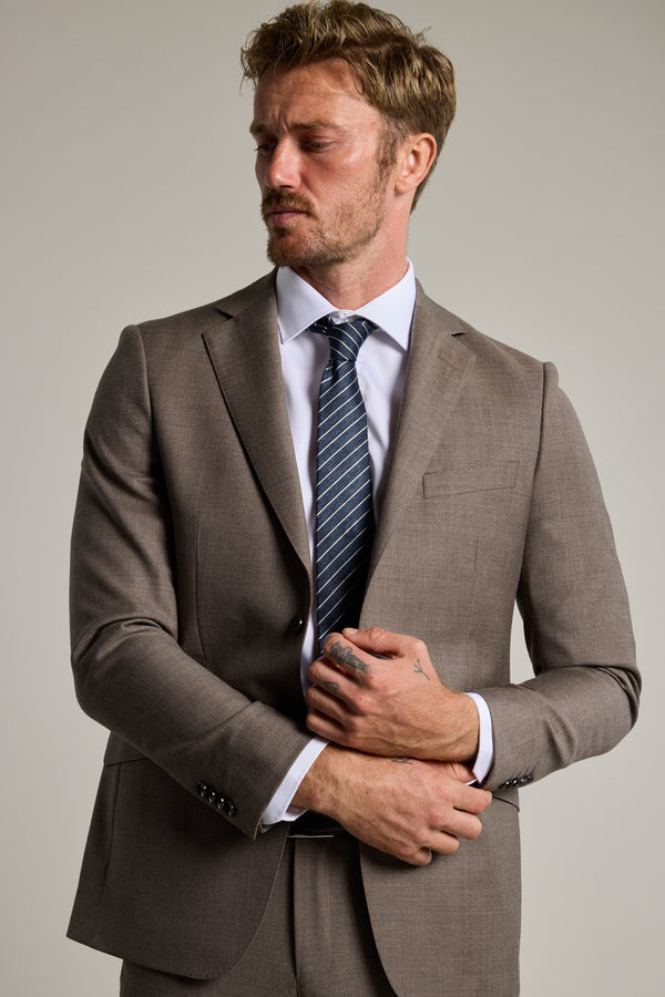 Barkers Westport Melange Suit Jacket in beige, wool, additional view