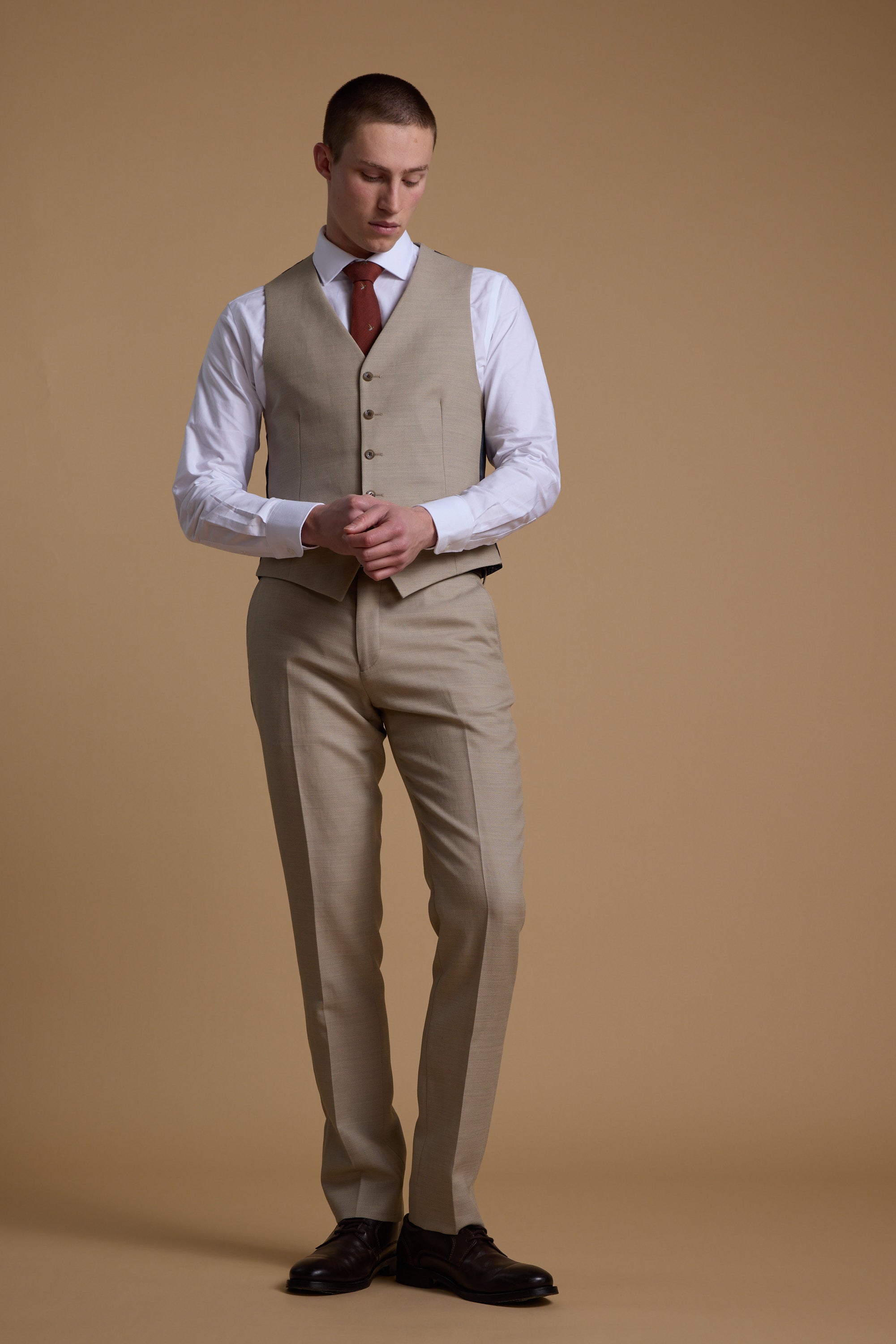 Lister Texture Suit Trouser