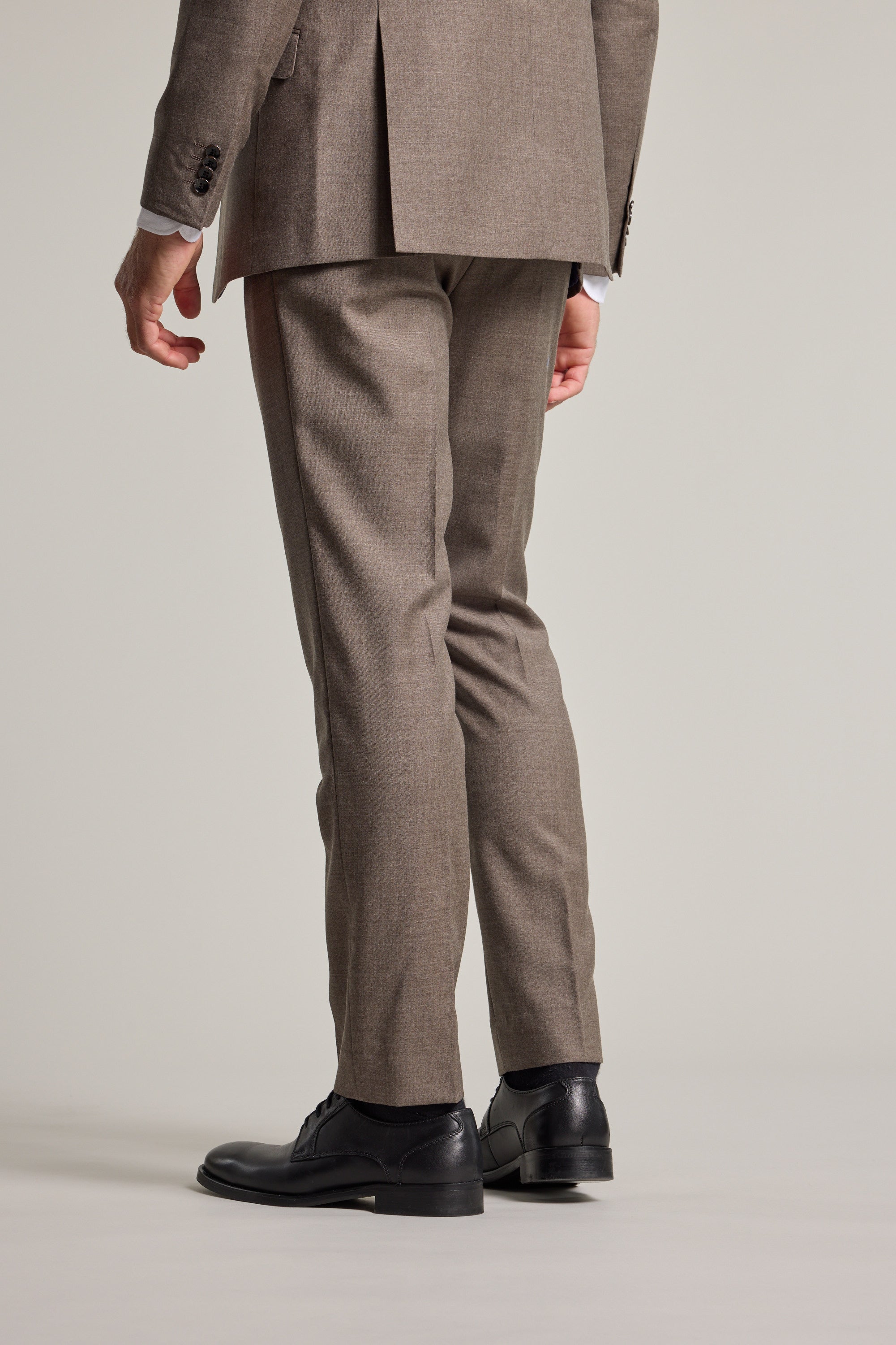 Barkers Westport Melange Suit Trouser in beige, wool, additional view