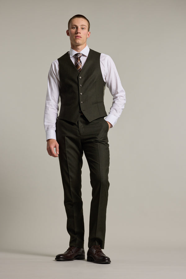 Barkers Howard Suit Trouser in forest, additional view