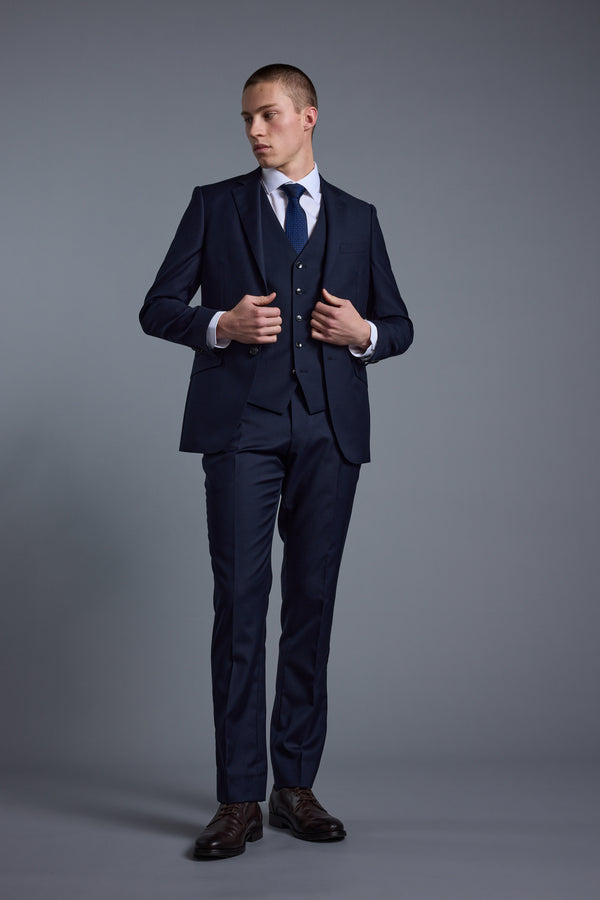 Barkers Mayfair ZQrx Suit Jacket in navy, additional view