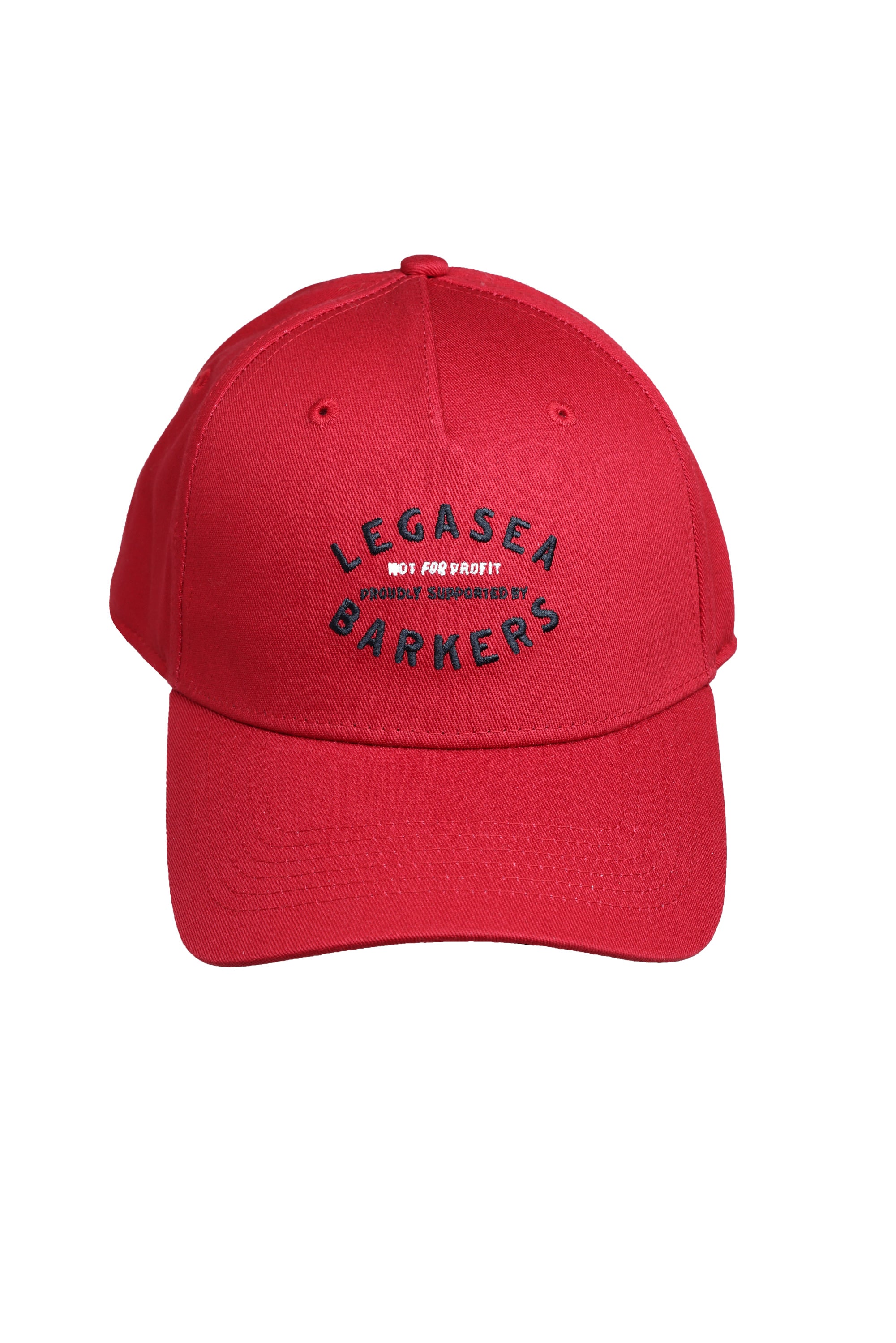 LegaSea Supporter Print Cap in red, alternate view