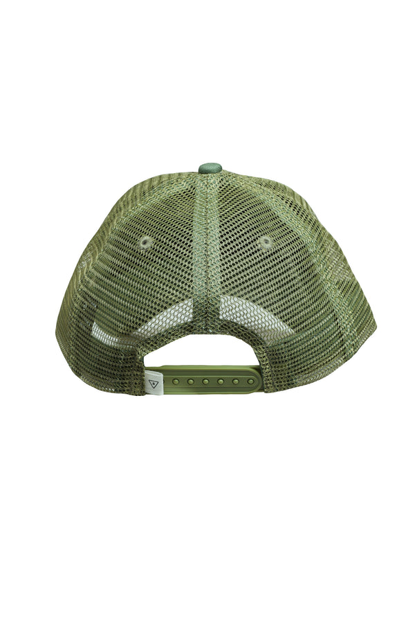 LegaSea Supporter Print Trucker Cap in green, additional view