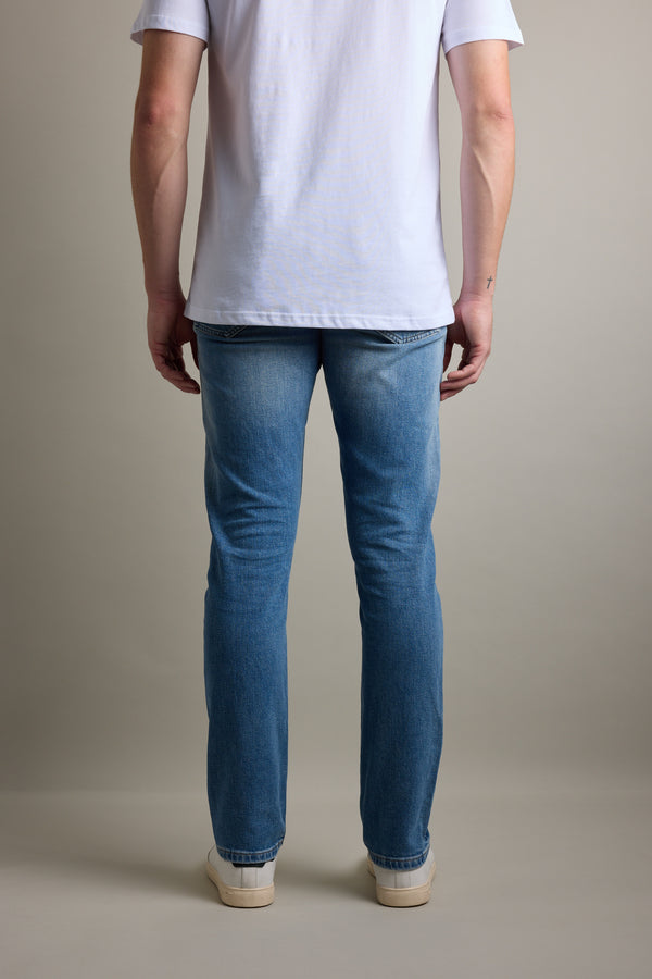 Barkers Nomad Denim Taper Jean in vintage, slim fit, additional view